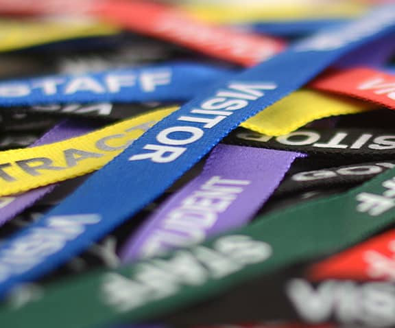 voorbedrukte lanyards